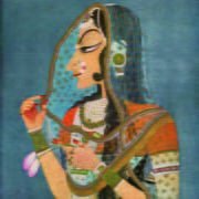 India UDR Fresco Woman